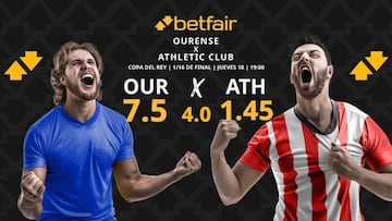 Ourense CF vs. Athletic Club de Bilbao: horario, dónde ver, pronósticos y estadísticas