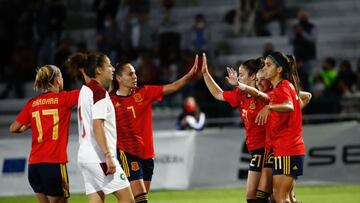 España 3 - 0 Marruecos: resumen, goles y resultado