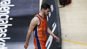 08/12/20 BALONCESTO PARTIDO APLAZADO EUROLIGA EUROLEAGUE 
 VALENCIA BASKET - ZENIT ST PETERSBURG
 NIKOLA KALINIC