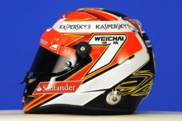 El casco de Kimi Raikkonen.