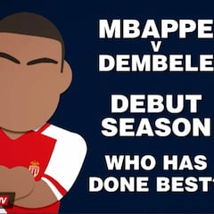 Mbappé v Dembélé : France's hot prospects go head to head