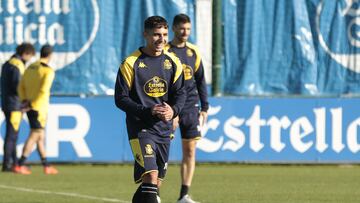 Entrenamiento Deportivo de La Coruña. Yeremay