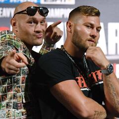 Fury debuta en Las Vegas con show y "sin firmar con Wilder"