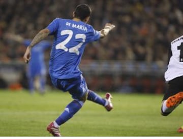 Gol 0-1 del jugador argentino del Real Madrid Di María