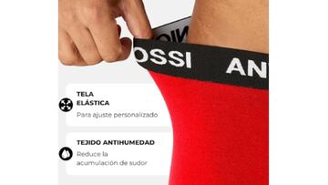 Calzoncillos bóxer de Antonio Rossi de color rojo en Amazon para hombre