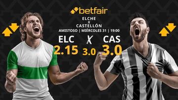 Elche CF vs. CD Castellón: horario, dónde ver, pronósticos y estadísticas