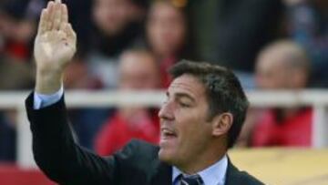 Berizzo, durante el partido ante el Sevilla.