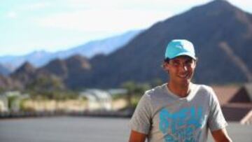 Nadal, en Indian Wells.