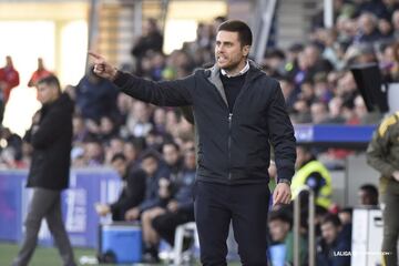 Alessio Lisci durante el encuentro ante el Huesca.