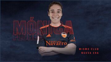 M&oacute;nica Flores, jugadora mexicana de 22 a&ntilde;os fich&oacute; con la escuadra espa&ntilde;ola hasta la temporada 2020.