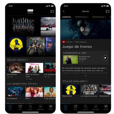 Cómo descargar películas y series de HBO para verlas sin Internet ni conexión