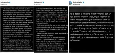 Lautaro Acosta, denunciado por su ex pareja: “Me golpeaba sin parar”