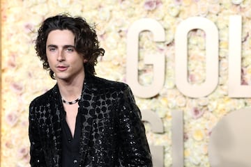 Timothee Chalamet en los Golden Globes 2024. REUTERS/Mike Blake