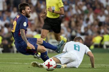 Messi y Toni Kroos.