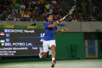 El tenista número 1 del Ranking de la ATP se quedó fuera en primera ronda del tenis olímpico al caer ante Martín del Potro. En su mejor momento estaba llamado a lograr la medalla de oro, algo que no ocurrió. 