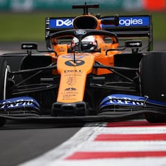 Carlos Sainz y el preocupante 'graining' en el GP de México