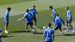 Entrenamiento Real Madrid