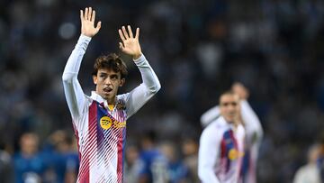 Jo?o F¨¦lix: ¡°Como se puede ver, estoy contento donde estoy¡±
