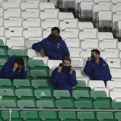 Todos los goles del Betis - Barcelona en imágenes