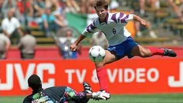 Oleg Salenko, el último héroe ruso en una Copa del Mundo