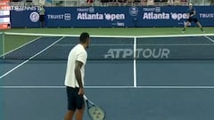 La última locura de Kyrgios que desesperó a muchos