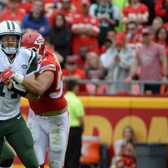 Fitzpatrick hace del Chiefs-Jets una orgía de intercepciones