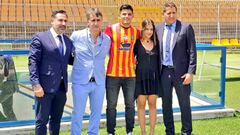 Brayan Vera es nuevo jugador del Lecce de Italia
