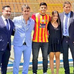 Brayan Vera es nuevo jugador del Lecce de Italia