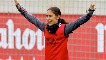 Lorena Navarro, jugadora del Real Madrid femenino. 