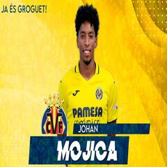 Villarreal hace oficial el fichaje de Johan Mojica