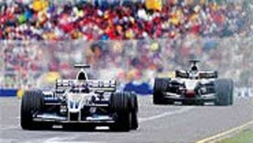 <b>FUTURO EN COMÚN.</B> Montoya (en primer plano) estará con Kimi.