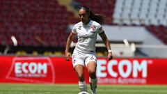 Zellyka Arce durante un partido del Atlas.