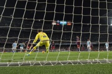 El penalti de Messi desde atrás