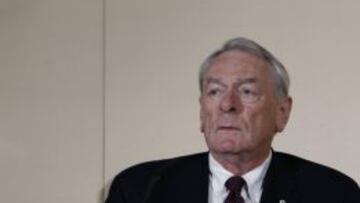 Richard Pound, el presidente de la Comisi&oacute;n Independiente del TAS que destac&oacute; los casos de dopaje y corrupci&oacute;n en Rusia y en la IAAF. 