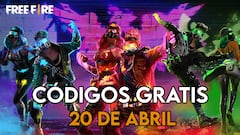 Free Fire | Códigos de hoy jueves 20 de abril de 2023: recompensas gratis