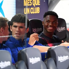 Las dos velocidades de La Masia