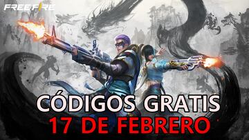 Free Fire | Códigos de hoy sábado 17 de febrero de 2024: recompensas gratis