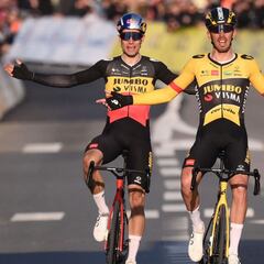 Nairo, el mejor colombiano en exhibición de Jumbo en París