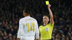 Casemiro suspended for Athletic's LaLiga visit to the Bernabéu