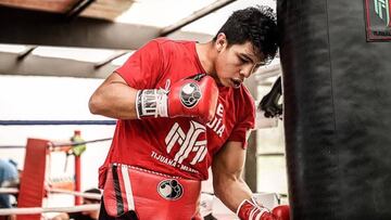 Jaime Munguía en un entrenamiento.