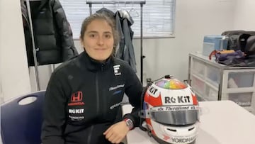 Tatiana Calderón y su balance de la primera ronda de la super fórmula japonesa