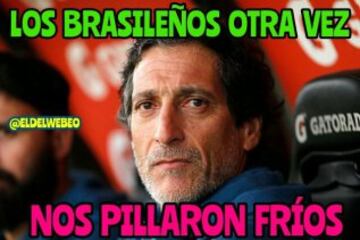 Los cruzados perdieron toda opción de seguir en el torneo internacional tras caer en casa frente al rival brasileño.