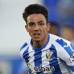 Oficial: Naim García, perla pepinera, renueva con el Leganés hasta 2027