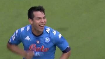 Napoli vs. Atalanta: Hirving Lozano marca un doblete