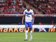 Anthony Martial of Monterrey during the 17th round match between Guadalajara and Monterrey as part of the Liga BBVA MX, Torneo Apertura 2025 at Akron Stadium, on November 08, 2025 in Guadalajara, Jalisco, Mexico.