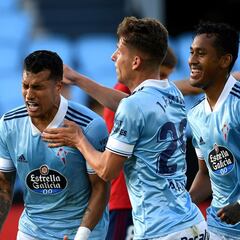 Aprobados y suspensos del Celta: Murillo cabecea las dudas