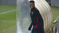 Los partidos en los que Mina podría ser convocado en Barça