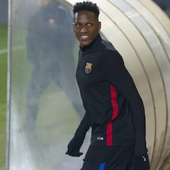 Los partidos en los que Mina podría ser convocado en Barça