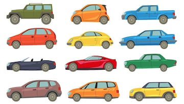 Algunos modelos de autos que son los más vendidos.