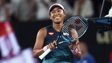 Naomi Osaka se mostró feliz por su título en Australia.
